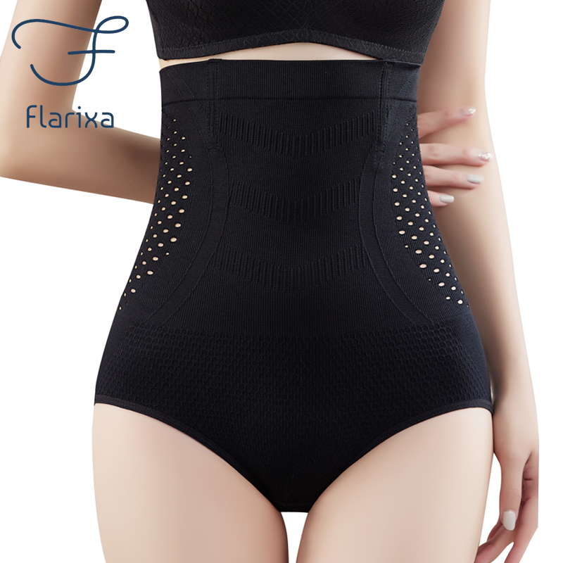 Shapewear Bodysuit Firm - Flarixa 여성용 하이웨이스트 쉐이핑 팬티, 통기성