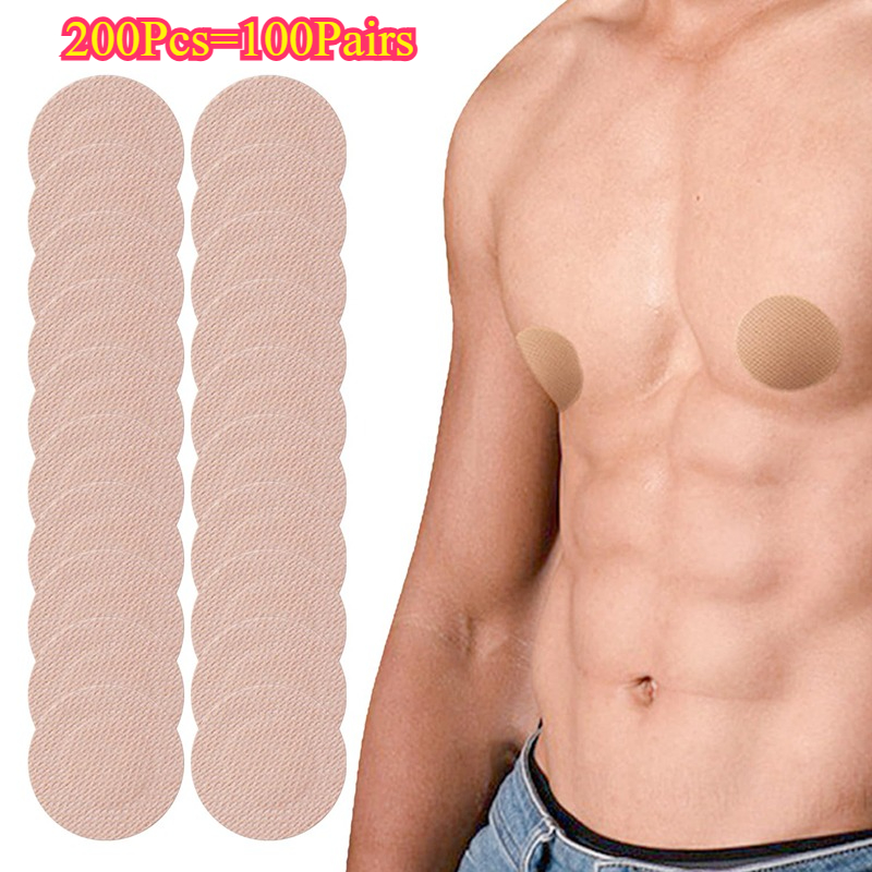 200pcs 보이지 않는 남자 젖꼭지 커버 방수 Tra - Nipple Cover Pasties 리뷰 및 가격