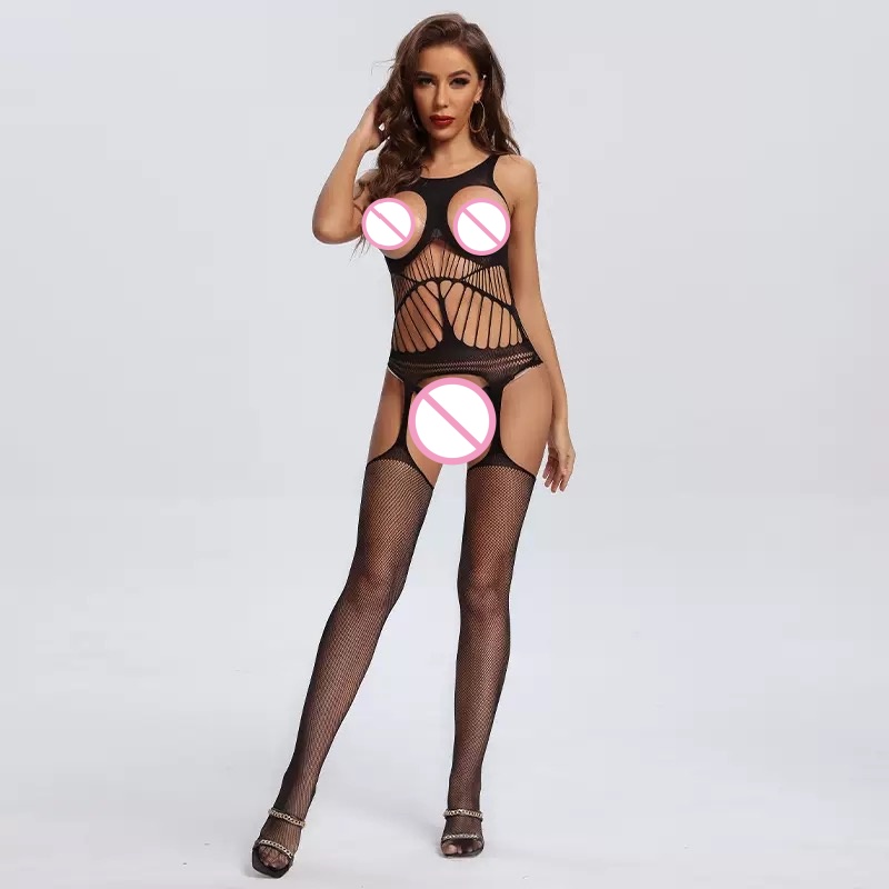 크로치리스 바디수트 투명 바디스타킹 섹시 복장 오픈 브 - Bodystocking Fishnet 리뷰 및 가격